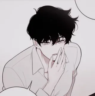 🩺 man, character, anime, cartoon, portrait whatsapp sticker