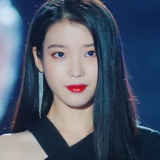 💋 IU IU, Chanteuse coréenne, K-pop, Actrice, Célébrité whatsapp sticker