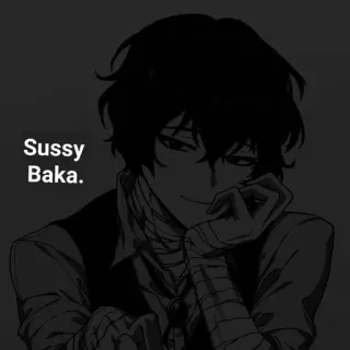 😏 Sussy Baka. Anime, Baka, Sussy telegram sticker