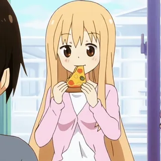 😋 Umaru Doma Himouto! Umaru-chan telegram sticker