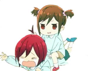 💢 Anime, Chibi, Carino, Cartoni animati, Personaggi telegram sticker