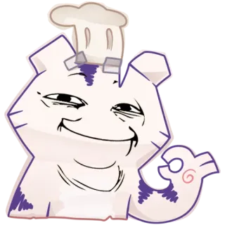 👌 แมว, เชฟ, การ์ตูน, มีม, ตลก telegram sticker