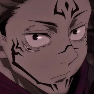 👹 Sukuna Jujutsu Kaisen Anime, Manga, Sukuna, Jujutsu Kaisen whatsapp sticker