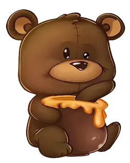 Teddy Bear Stickers @stickersb2b whatsapp stickers