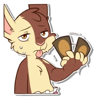 🥵 fictional animal telegram sticker