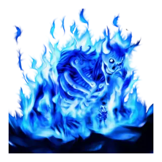 😡 Susanoo Naruto Anime, Manga, Animazione giapponese, Susanoo, Naruto, Personaggio, Fuoco blu telegram sticker