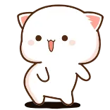 Peach Cat @TgEmojis telegram emojis 🕺