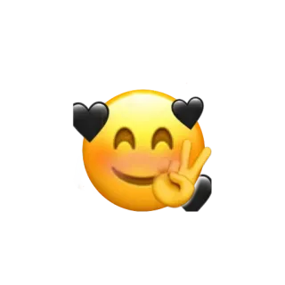 😊 Эмодзи, Смайлик, Мир, Сердце, Любовь telegram sticker