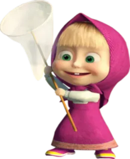 🙃 Masha Masha and the Bear kartun, anak, karakter, animasi telegram sticker