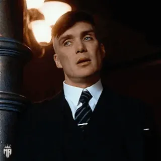 🚬 Thomas Shelby Peaky Blinders 浴血黑帮, 托马斯·谢尔比, 基里安·墨菲, 电视剧, 剧情, 黑帮 whatsapp sticker