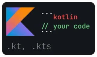 ⌨️ kotlin
// your code
.kt, .kts kotlin, programmazione, codice, sviluppo, software, codifica, tecnologia telegram sticker
