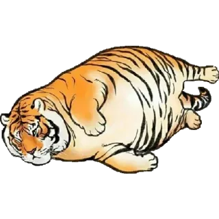 Tiger @stickersb2b whatsapp stickers