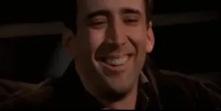 🥃 Nicolas Cage actor, movie, meme, portrait, celebrity telegram sticker