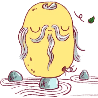 Sweet potatos telegram stickers