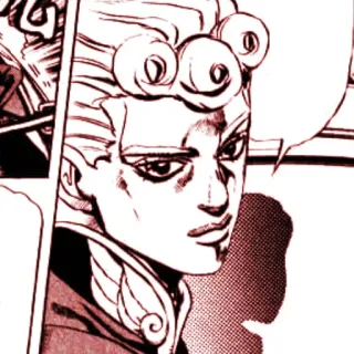 ❌ Giorno Giovanna JoJo's Bizarre Adventure Giorno Giovanna, JoJo's Bizarre Adventure, Anime, Manga, Personnage telegram sticker