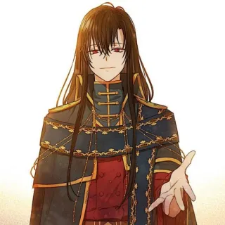 🐈‍⬛️ アニメ, マンガ, キャラクター, ファンタジー, ローブ, 男性 telegram sticker
