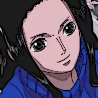 📜 Nico Robin One Piece 动漫, 海贼王, 角色, 妮可·罗宾, 漫画, 同人作品, 动画 telegram sticker