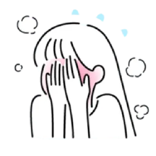 🙈 Anime, Cartoon, Frau, Mädchen, Facepalm, Enttäuschung, Verlegen whatsapp sticker