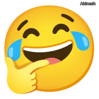 🕶️ 絵文字, 笑い, 考え中, ニヤリ, 面白い, ジョーク telegram sticker