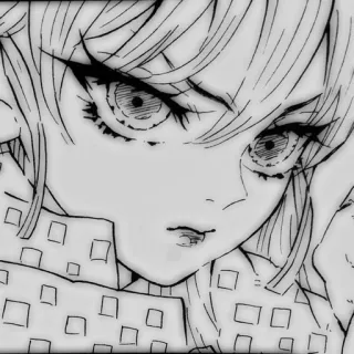 🤍 Anime, Mangá, Personagem, Ilustração, Adesivo, Desenho telegram sticker