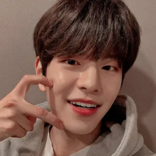 ☀️ K팝, 아이돌, 아시아, 웃는, 남성, 인물, 귀여운, 가수 telegram sticker