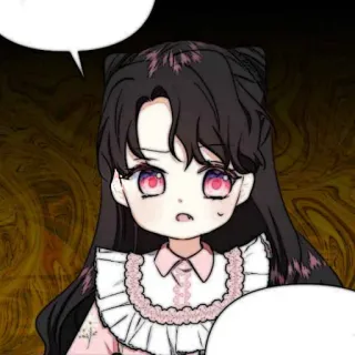 🐈‍⬛️ Anime, Manga, Ragazza, Bambino/a, Cartone animato, Chibi whatsapp sticker