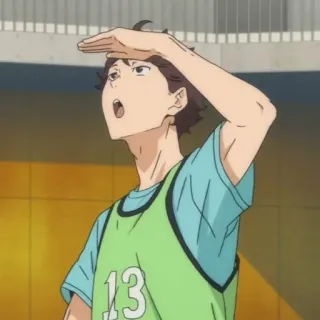 💗 Oikawa Tooru Haikyuu!! Anime, Haikyuu, Oikawa, Pallavolo, Sport telegram sticker