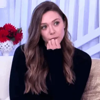🍓 Elizabeth Olsen นักแสดง, คนดัง, ผู้หญิง, ภาพเหมือน telegram sticker