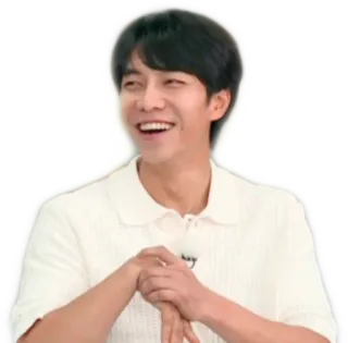 😄 Lee Seung-gi Актер, Корейский, Знаменитость, Певец, Улыбка, Счастливый whatsapp sticker