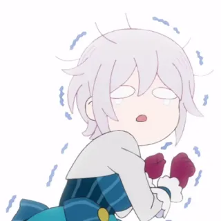 🧬 anime, cartoon, character, cute, expression whatsapp sticker