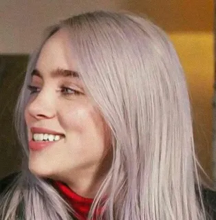 🌝 Billie Eilish Billie Eilish, นักร้อง, นักดนตรี, คนดัง telegram sticker