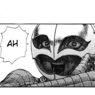 😱 Griffith Berserk AH Manga, Anime, Helm, Weinen, Böse, Bösewicht telegram sticker