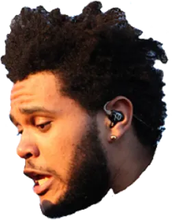 😮 The Weeknd Musiker, Sänger, The Weeknd, Promi whatsapp sticker