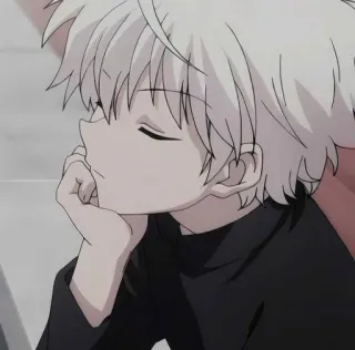 🚒 Killua Zoldyck Hunter x Hunter anime, manga, Killua, Hunter x Hunter, cartoon telegram sticker