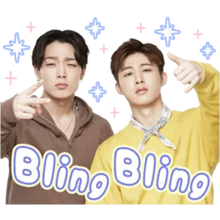 ✨ Bling Bling K-pop, bling bling, hiburan, musik, idola telegram sticker