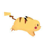 🤪 Pikachu Pokemon pikachu, pokemon, zwierzę, żółty, słodki telegram sticker