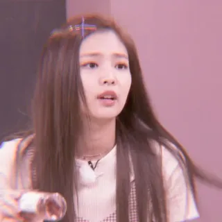 🍼 Jennie người nổi tiếng Hàn Quốc, Jennie, ca sĩ, K-pop, tóc telegram sticker