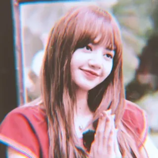 🐨 Lisa frau, kpop, sängerin, lisa, blackpink, asiatisch telegram sticker