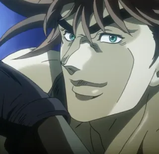 😊 Joseph Joestar JoJo's Bizarre Adventure Anime, Jojo, Joseph Joestar, guapo, presumido whatsapp sticker