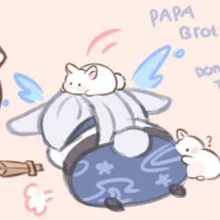 🎐 PAPA
Brother
DON'T TOUCH cute, art, cartoon, animal, kawaii telegram sticker