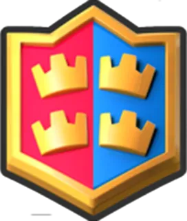 ⚡ Clash Royale, Jeu vidéo, Bouclier, Couronnes, Armoiries, Jeu mobile whatsapp sticker