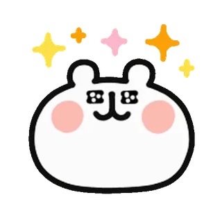 💨 słodki, zwierzę, kawaii, naklejka, miś, brokat telegram sticker