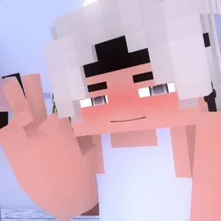 🤗 minecraft, personaggio, 3d telegram sticker