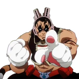 😼 Mandalay My Hero Academia mandalay, my hero academia, anime, personaje, superhéroe telegram sticker