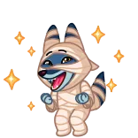 Mummy Jackal telegram stickers