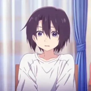 📹 Anime, Portret, Personage, Tiener, Manga whatsapp sticker