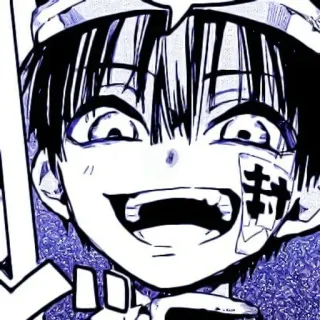 🫐 Hanako Toilet-bound Hanako-kun Anime, Manga, Hanako-kun, Toilet-Bound, Fantasma, Scuola, Soprannaturale telegram sticker