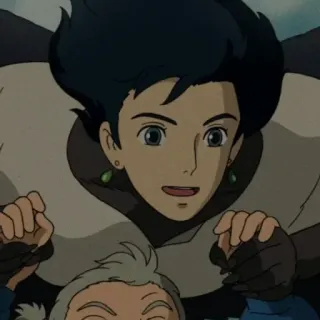 🗝 Princess Mononoke Anime, Studio Ghibli, Princesse Mononoké, Miyazaki, Animation, Animation japonaise telegram sticker