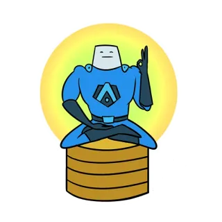 💸 Dessin animé, Personnage, Méditation, Super-héros, Yoga, Om whatsapp sticker