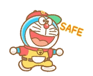 Doraemon's Animated Sports telegram stickers